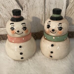 Johanna Parker Snowmen Shakers